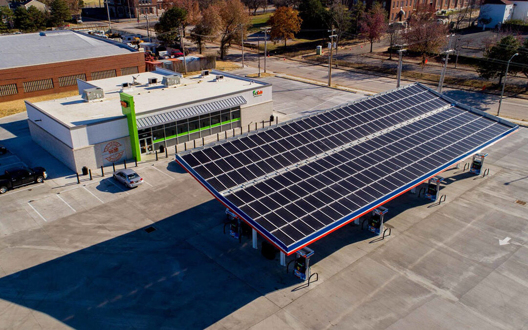 Tankstationproject in Brazilië 26kW